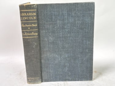 1926 Abraham Lincoln The Prairie Years, Vol. II