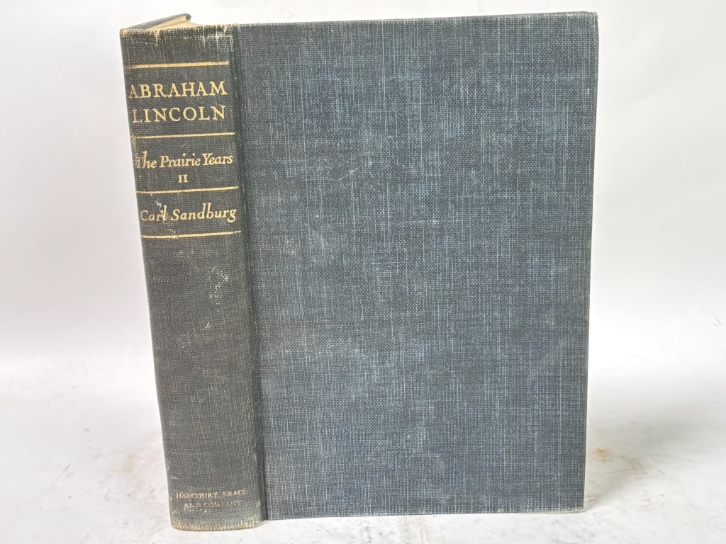 1926 Abraham Lincoln The Prairie Years, Vol. II: 1926 Abraham Lincoln The Prairie Years, Vol. II, 9.5in by 6.25in