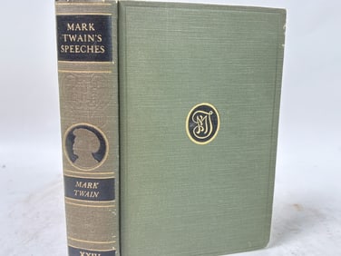 1923 Mark Twain's Speeches, Vol. XXIV