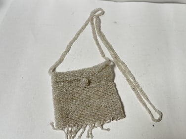 Women's Beaded Shoulder Bag