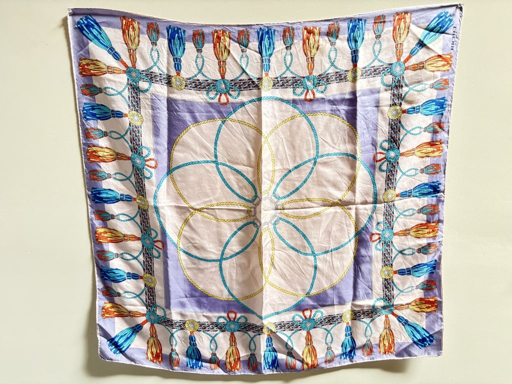 Women's Silk Scarf: Women's Silk Scarf, 33.5in