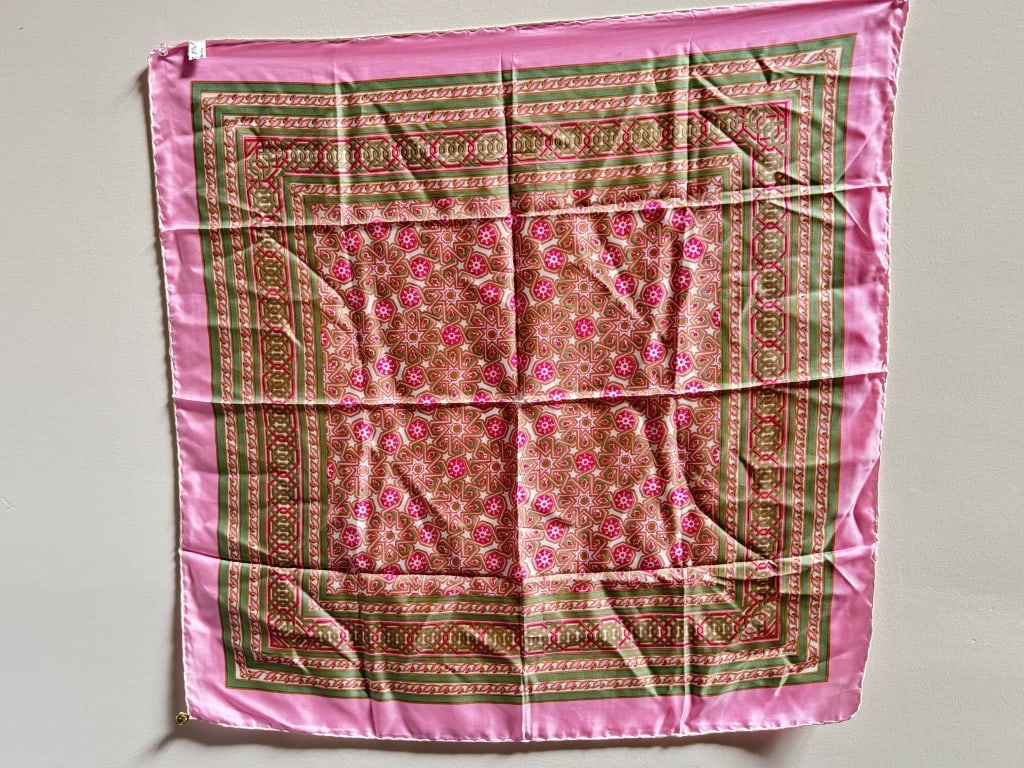 Women's Silk Scarf: Women's Silk Scarf, 26in