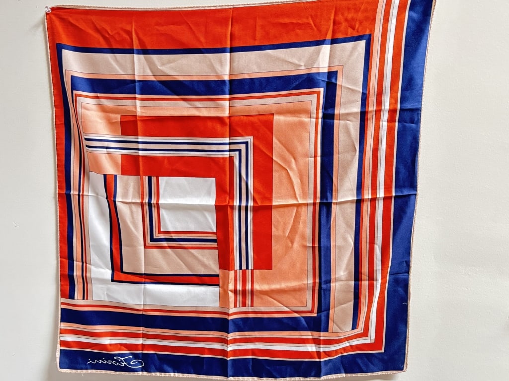Women's Silk Scarf: Women's Silk Scarf, 29in