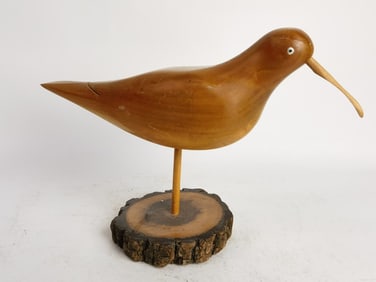 Vintage Hand Crafted BIrd Sculpture