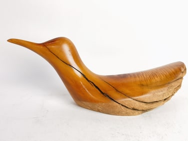 #205, 1997 Posted Oxford Cedar Bird by Ghnu Dohrus