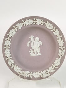 Vintage Wedgwood Lilac Jasperware Plate