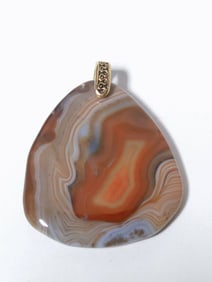 Natural Agate Pendant