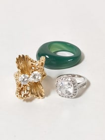 Group of Costume Rings