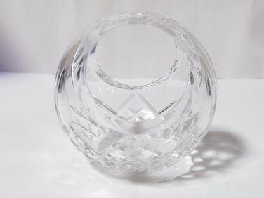 Vintage Waterford Crystal Basket