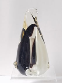 Vintage Murano Italy Art Glass Penguin