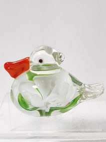 Vintage Germany Art Glass Bird