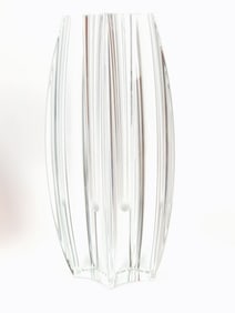 Vintage Baccarat France Crystal Flower Vase