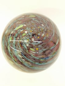 Vintage Murano Italy Art Glass Gazing Ball