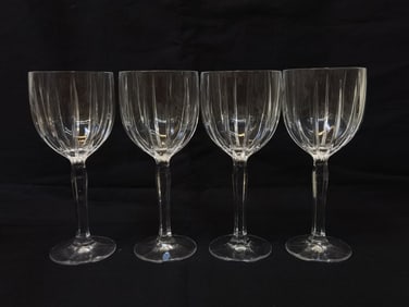 (4) Vintage Marquis by Waterford Crystal Water Gob