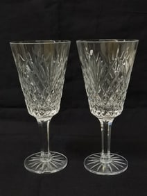 Pr. of Tyrone Crystal Wine Glasses