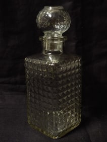 Vintage Glass Decanter