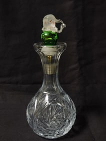 Vintage Cut Crystal Decanter