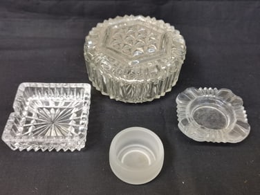 Group of Glass Dishes