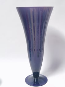 Vintage Amethyst Glass Vase