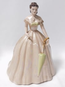 Vintage Heirlooms of Tomorrow Porcelain Lady