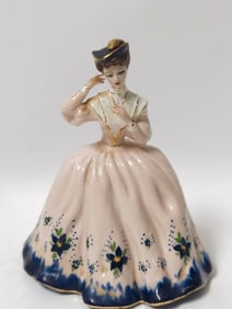 Vintage Dresden Germany Porcelain Lady