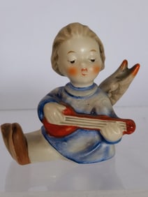 Goebel Hummel Porcelain "Angel with Lute" Figurine