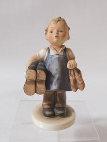 Goebel Hummel Porcelain "Boots" Figurine