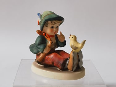 Goebel Hummel Porcelain "Singing Lesson" Figurine