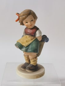 1966 Goebel Hummel Porcelain "Bashful" Figurine