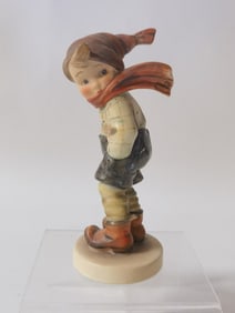 Goebel Hummel Porcelain "March Winds" Figurine