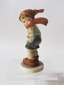 Goebel Hummel Porcelain "March Winds" Figurine