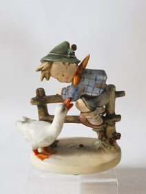 Goebel Hummel Porcelain "Barnyard Hero" Figurine
