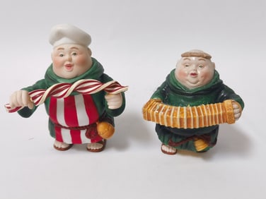 (2) Vintage Department 56 Porcelain Figurines