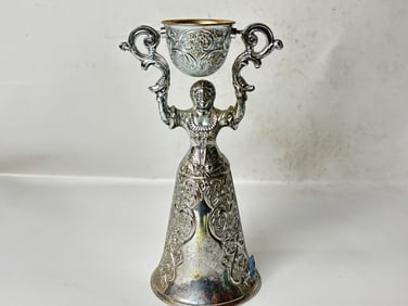 Vintage German Metal Wedding Cup