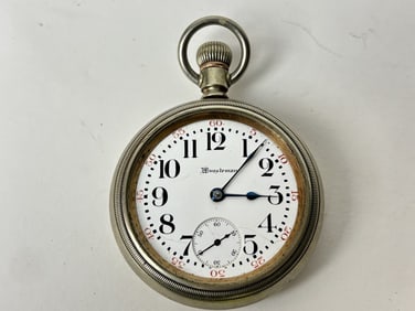 Vintage Wuesteman Railroad Pocket Watch
