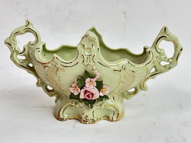 Vintage Heirlooms of Tomorrow Porcelain Flower Vas