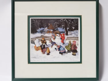 P.R. Paquin "Notre ami le bartomme" Print