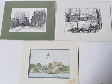 (3) Small Prints