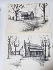 (2) Farmhouse Prints
