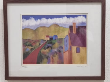 Limited Ed. Bahiat Serigraph, Signed