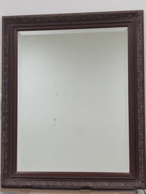 Walnut Carved Mirror