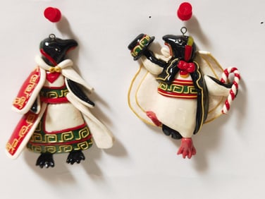 Group of Christmas Ornaments