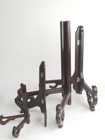 Group of Chinese Wood Carved Easels
