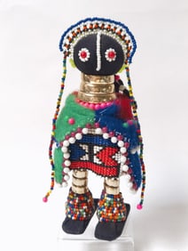 African Ndebele Beaded Doll