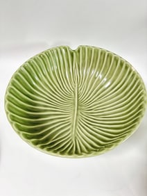 Vintage Olfaire Porcelain Leaf Bowl
