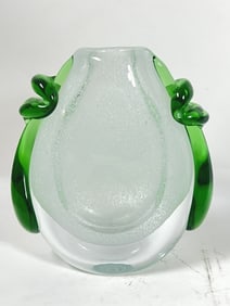 1981 Pavel Stejskal Vaza Molded Glass Vase