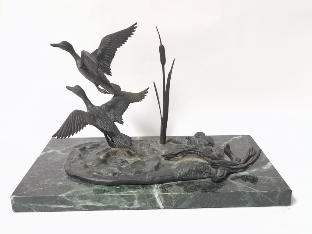 Limited Ed. Stan Bentall Bronze Duck Sculpture (1 of 4)