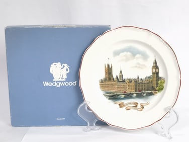 Wedgwood Porcelain London House of Parliament Plat