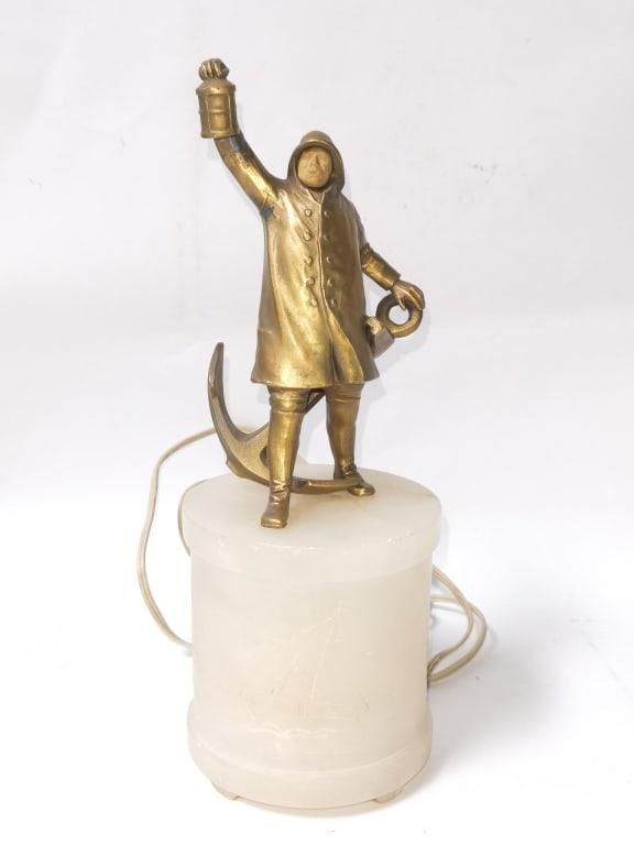 Vintage JB Hirsch "Lighting the Way" Sculpture on
