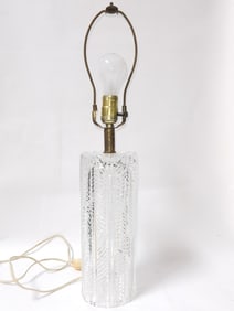 Vintage Marquis by Waterford Crystal Glass Lamp